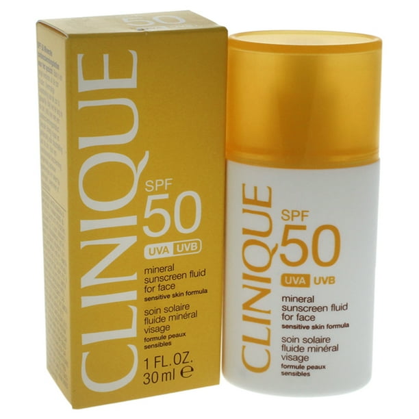 Fluido Protector Solar Mineral Clinique 30ml Mujer