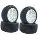 thumbnail image 1 of Neumáticos De 1/10 Ruedas Aptos Para HSP 94166 94107 Modelo Todoterreno Buggy Piezas De Actualización Blanco, 1 of 5