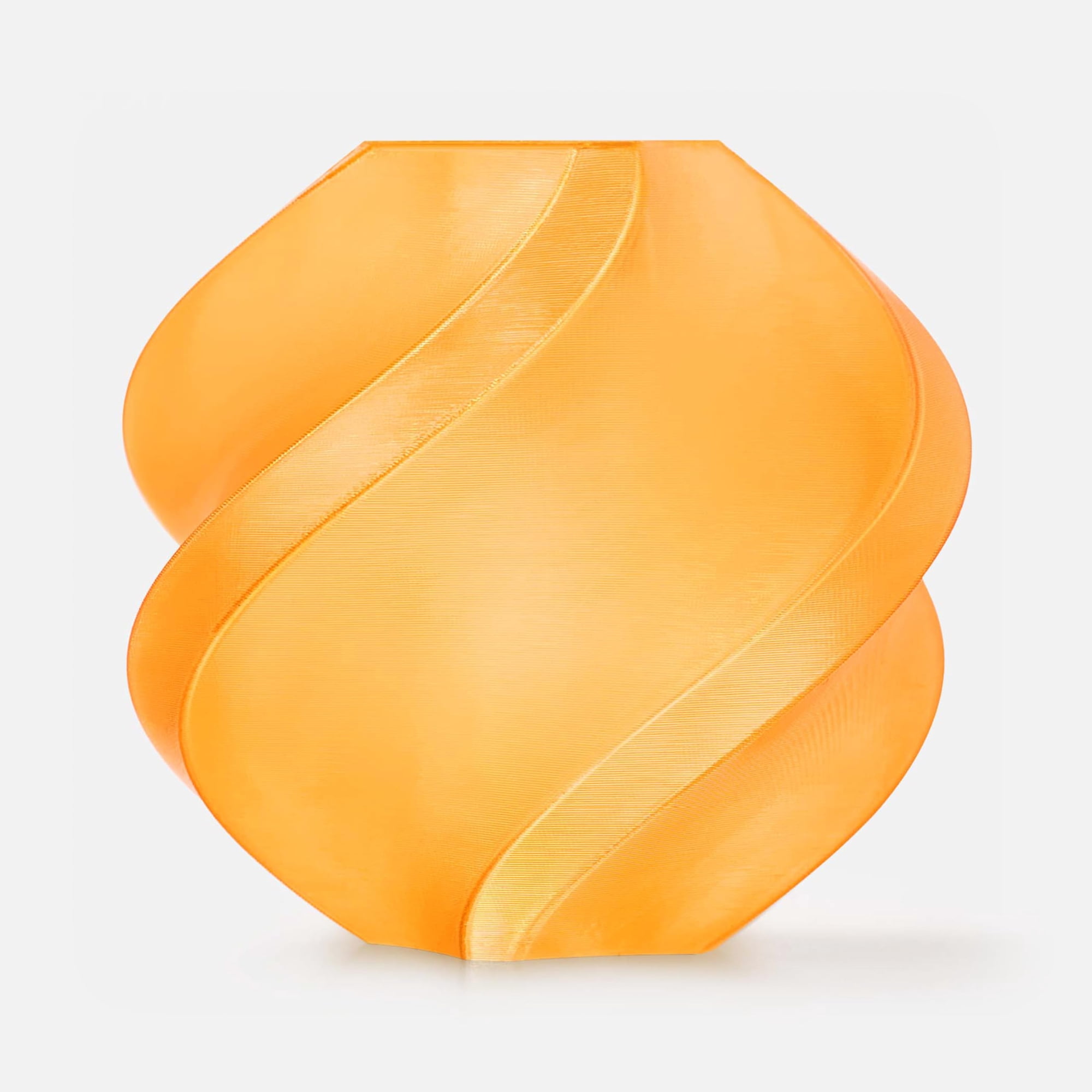 Filamento Para Impresora 3d Bambulab Petg Naranja Translúcido De 1,75 Mm