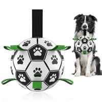 Defensor Forever - Pelota De Futbol Para Perros Con Agarre, 20 Cm Diámetro