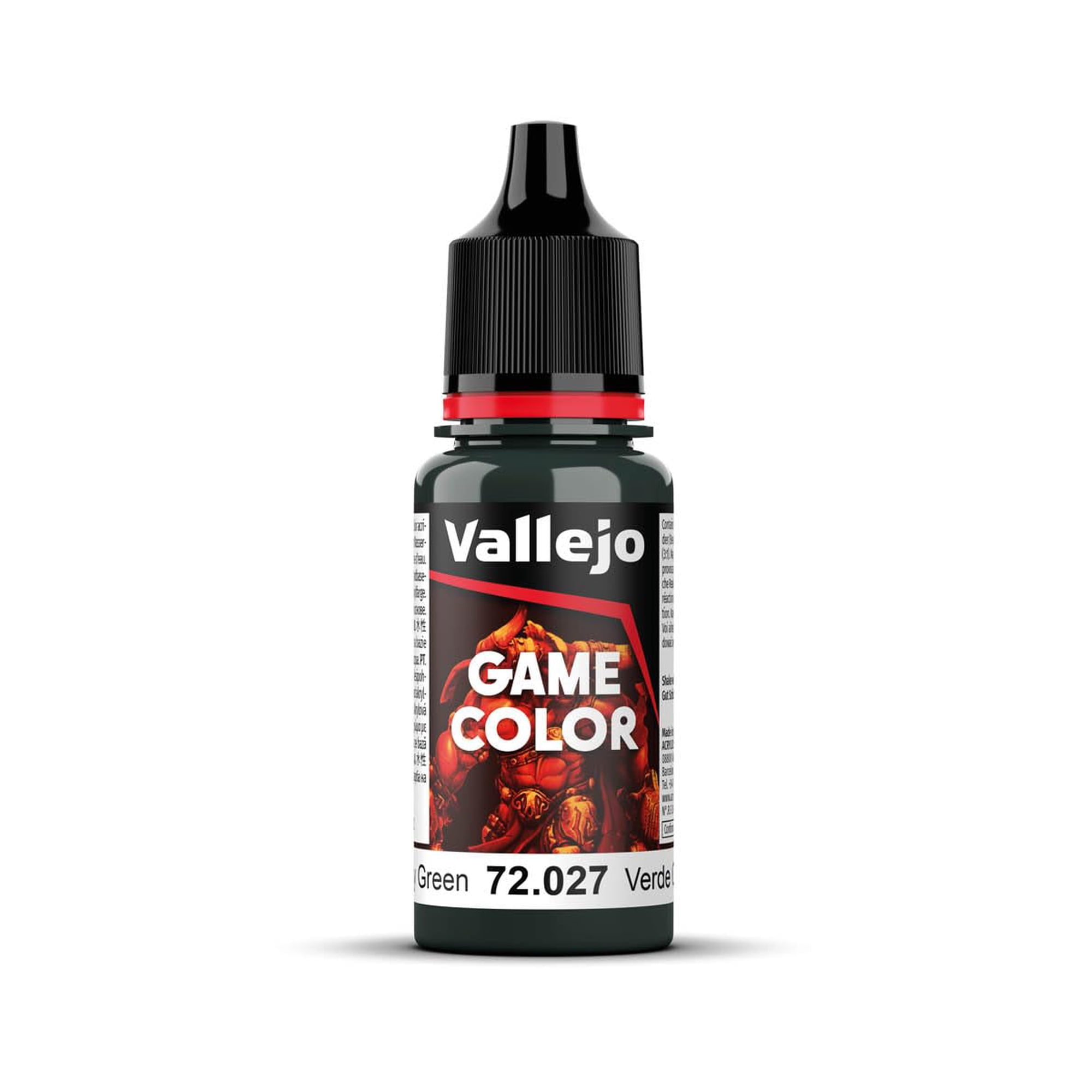 Paint Vallejo Game Color Scruf, 17 Ml, Color Verde