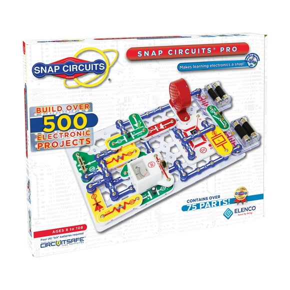 Kit de exploración electrónica Snap Circuits Pro SC-500 Kids 8+