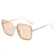 thumbnail image 1 of Stylish Oversized Square Frame Sunglasses for Women and Men - Ombre Lens Glasses with Minimalist Cat Eye Design, 1 of 5