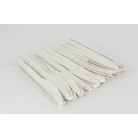 Genérica - Cuchillo Compostable Blanco Biodegradable 16 Cm Pack 50 Und