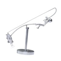 Magideal - Escultura De Equilibrio, Accesorio De Escritorio Móvil, Coleccionable, Regalo Único Para Amantes De La Pesca Para Sala De Estar, Gabinete, Vacaciones.