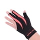 thumbnail image 5 of Mano izquierda Pool Cue Snooker Guante Deporte amigable con la piel para aficionados Profesionales Hecho de tela elástica Pulsera de ajuste ajustable , Rosa negro, 5 of 5