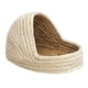 thumbnail image 5 of Paja Tejida A Mano Nido De Hámster Cueva Gatito Conejo Hierba Casa Cama Jaula Nido L 34x23x18cm, 5 of 5