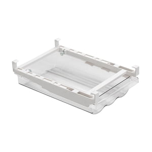 Magideal - Nevera Cajón Organizador Caja De Almacenamiento Transparente Extraíble Reutilizable Cocina Contenedores De Almacenamiento Extensibles Refrigerador Org Bandeja De Huevos