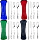 thumbnail image 3 of XmhyTop Juego de 4 Piezas Cubiertos de Cocina de Rosa con Bolsa de Almacenamiento, Acero Inoxidable, Moderno y Funcional,Estilo A, 3 of 5