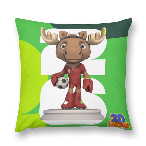MapleFundas de almohada de terciopelo con tema, regalos de funda de almohada, decoración para el hogar, cojín de lanzar, regalo de cumpleaños para fans y parejas. 66*66cm.