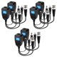 thumbnail image 1 of Conector Balun de vídeo pasivo ACBalun83 BNC a RJ45, 1 of 7
