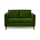 thumbnail image 1 of Sofá Mila 2C Felpa Verde, 1 of 2