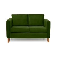 Barra Design - Sofá Mila 2C Felpa Verde