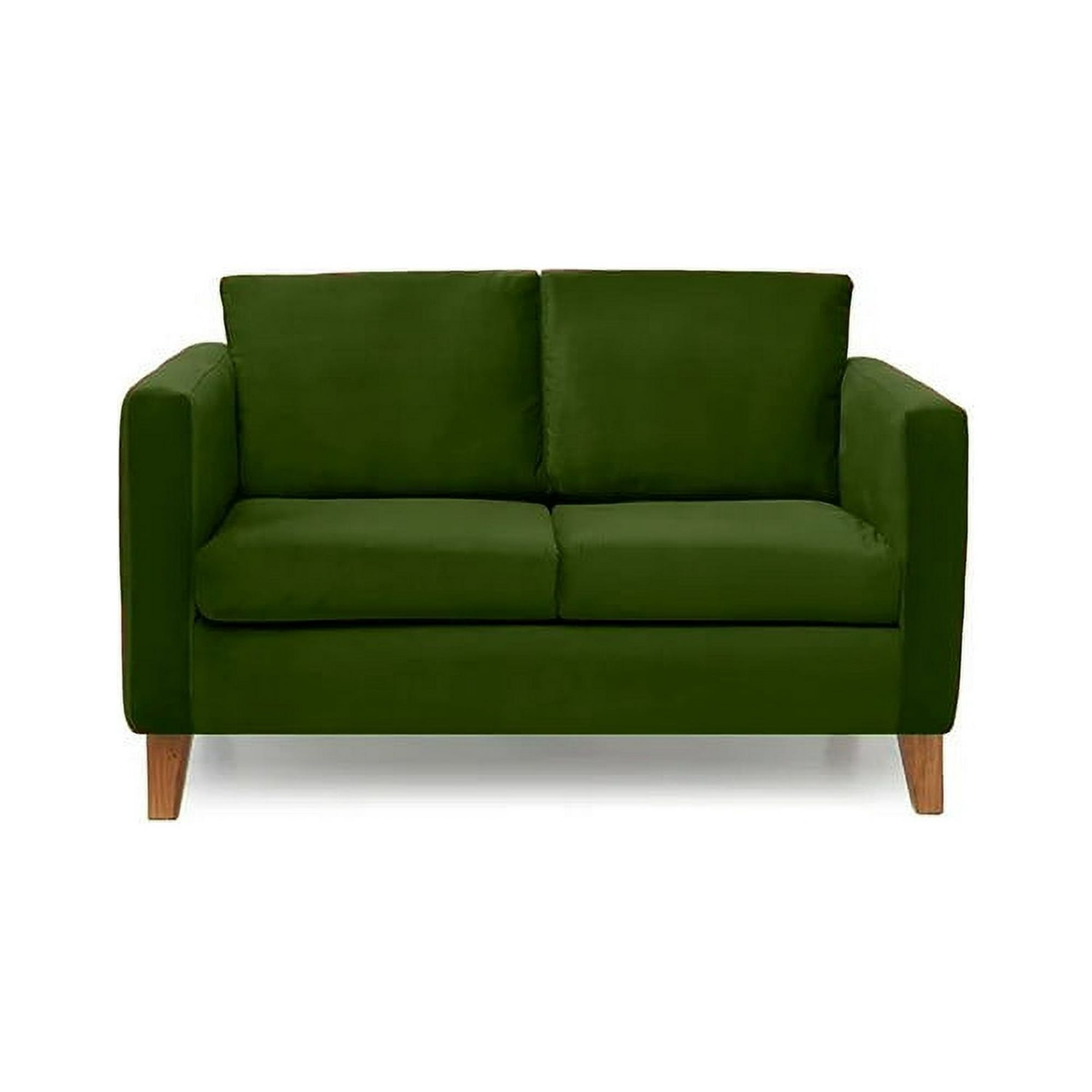 Barra Design - Sofá Mila 2c Felpa Verde