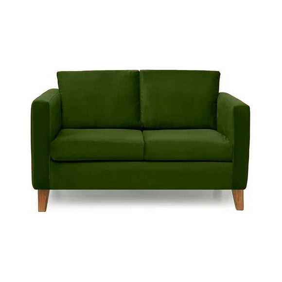 Sofá Mila 2C Felpa Verde