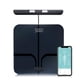 thumbnail image 1 of Báscula de grasa corporal inteligente Fitdays FI2211WB-BLACK con 8 electrodos, 1 of 9