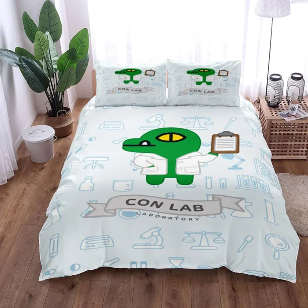 Jammin Laboratory Duvet Cover Set Double Bed Linen Set Bed Sheets