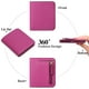 thumbnail image 4 of Cartera Mujer Pequeño Con Rfid Bloquea, Mini Monedero Bifold Para Tarjetas, Billetera De Piel Plegable Con Bolsillo, Tarjetero Minimalista Con Ventana De Identificación Para Chica Mujer, 4 of 5