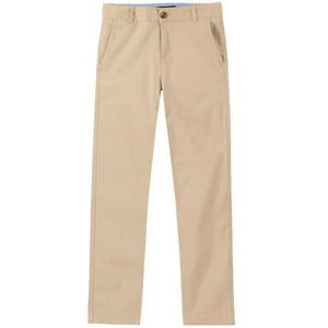 Pantalones Tommy Hilfiger Kids Academy Travel Khaki Para Niños De 12 Años