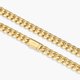 thumbnail image 2 of Cadena JAXXON Cubana 10mm Oro 66cm Cierre Caja, 2 of 7