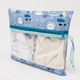 thumbnail image 3 of Set 6 Estuches Transparentes Para Mudas de Bebé - Mochila Pañalera Maternal - Color Cafe, 3 of 8