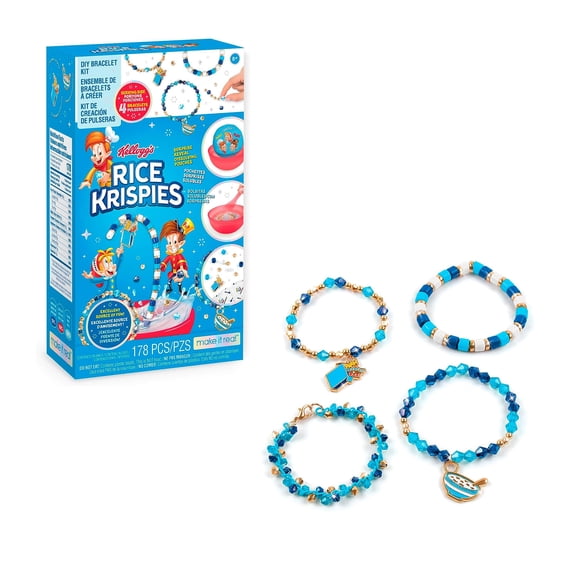 Kit de pulseras Make It Real Kellogg's Cerealsly Cute Rice Krispies