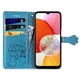 thumbnail image 4 of Funda Cartera FOXDOCK para Samsung Galaxy A14 4G , Flip PU con Relieve de Gatos y Perros, Tarjetero y Soporte, 4 of 6