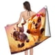 thumbnail image 4 of Gracie y Pedro Toalla de playa de secado rápido con diseño temático, regalo para mujeres y niñas, ideal para cumpleaños, fans, amantes de la música, uso en la playa o al aire libre, 78 × 180 cm, 4 of 6
