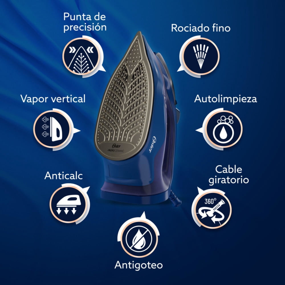 Oster AeroGlide S7200 Azul Oscuro, foto 5