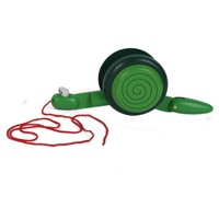 Homewell - Juguete Madera Con Cordel Verde 9Cm