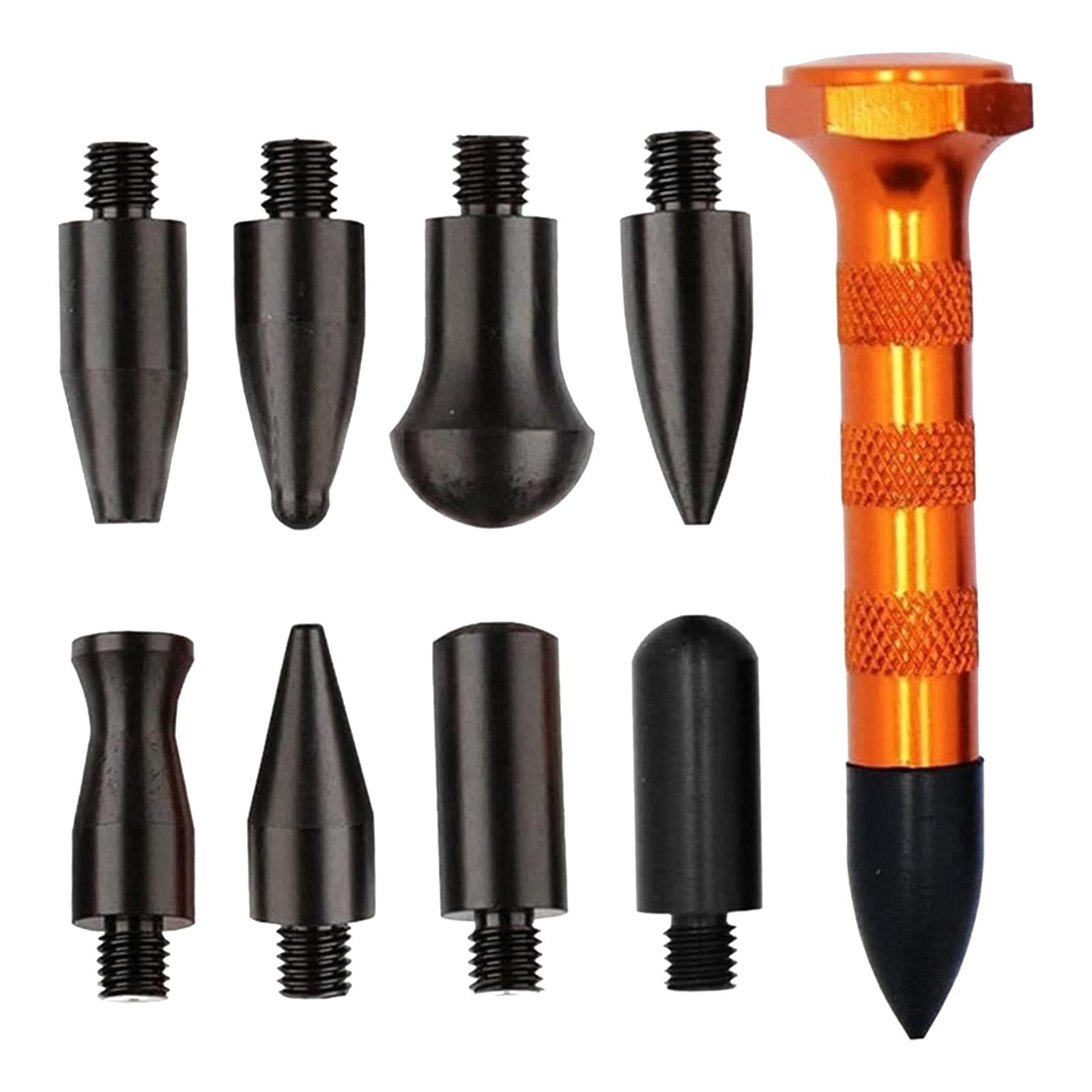 Magideal - Herramienta De Reparación De Abolladuras De Carrocería De Coche, Pluma De Reparación, Reparación De Granizo, Bricolaje, Refrigerador De Abolladuras Pe Conjunto A