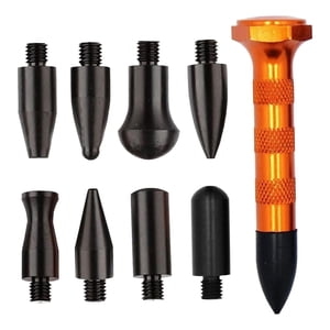 Magideal - Herramienta De Reparación De Abolladuras De Carrocería De Coche, Pluma De Reparación, Reparación De Granizo, Bricolaje, Refrigerador De Abolladuras Pe Conjunto A