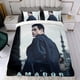 thumbnail image 4 of El Aficionado Conjunto de sábanas temático, trío de piezas, cómodo y amigable con la piel, diseño único, regalo de decoración para el hogar para familiares, amigos y fans,135cm *200cm, 4 of 6