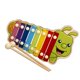 thumbnail image 4 of Juguete De Madera Animal Octave 8 Tonos Knock Xilófono Piano Ball Martilleo Caterpillar, 4 of 5