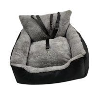 Ioensy - Asiento De Coche Para Perro, Asiento De Coche, Asiento Elevador De Nido Transpirable Para Cachorro