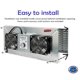 thumbnail image 2 of Ventilador Crawlspace Tjernlund V2D Underaire 220 CFM, 2 of 5
