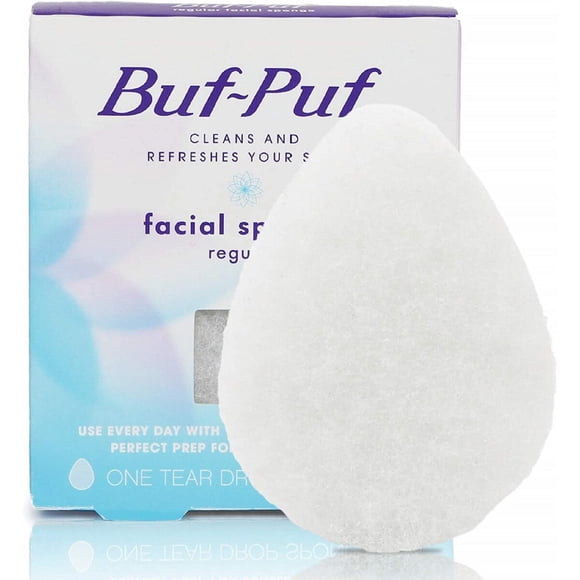 Nexcare BUFPUF Regular Facial Sponge, Exfoliating, 1 Sponge
