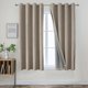 thumbnail image 1 of Cortinas Joydeco 100% lino opaco, 160 x 160 cm, 2 paneles, 1 of 8