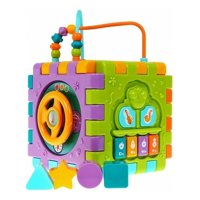 Genérico - Cubo Actividades Niños Aprendizaje 6En1 Juguete Musica Lau