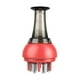 thumbnail image 4 of Aplicador Del Cuero Cabelludo Cepillo De Cabeza De Cepillo De Champú Simple Portátil Para Hombres En Casa Rojo, 4 of 5