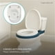 thumbnail image 3 of Pelela 3 en 1 Little Toilet Blanco Azul con Sonido para Niños y Niñas GlowUp, 3 of 8