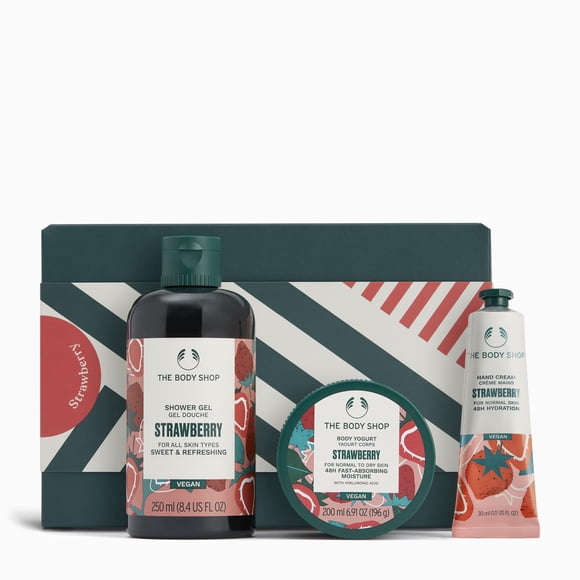 Set de Regalo The Body Shop Gel de Ducha de Fresa 250 ml para el Cuerpo