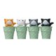 thumbnail image 1 of Figuras De Gato De PVC De 4 Piezas, Decoración Del Hogar, Juguetes Educativos De Aprendizaje, Modelo, Adornos Para Tartas, Verde, 1 of 5