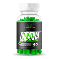 Austral Life - Creatina Monohidratada 5000Mg – Sabor Manzana – 60 Gummies