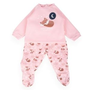 Pijama Bebé Niña Rosado Pillin