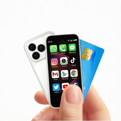 Smartphone Morspawive Mini 3,75"" Hd Táctil Android Dual Sim