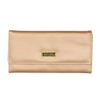 Kenneth Cole - Billetera Fidelia Rosa Metalizado