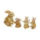 thumbnail image 1 of 4pcs Bunny Statue Crafts Decoración Creativa De Escritorio Para La Mesa De Porche De Césped, 1 of 5