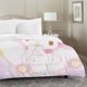 thumbnail image 2 of DIEZ Pink My Bunny Melody Duvet Cover Set for Kids Girls Soft Microfiber 3pc Bedding Set- Hello Cat Kitty Pompompurin and CinnamorollFull, 2 of 5
