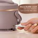 thumbnail image 3 of Fiambrera eléctrica Crock-Pot, 600 ml, portátil, para calentar alimentos, color rosa, 3 of 7